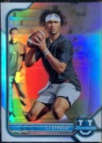 2021 Bowman University CJ Stroud [Chrome] #3 card