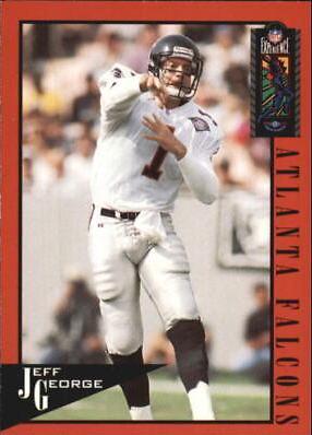 Jeff George #6 Football Cards 1995 Classic NFL Experience