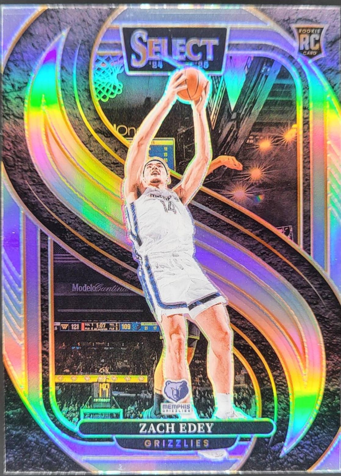 Zach Edey [Silver Prizm] #192 Prices | 2024 Panini Select