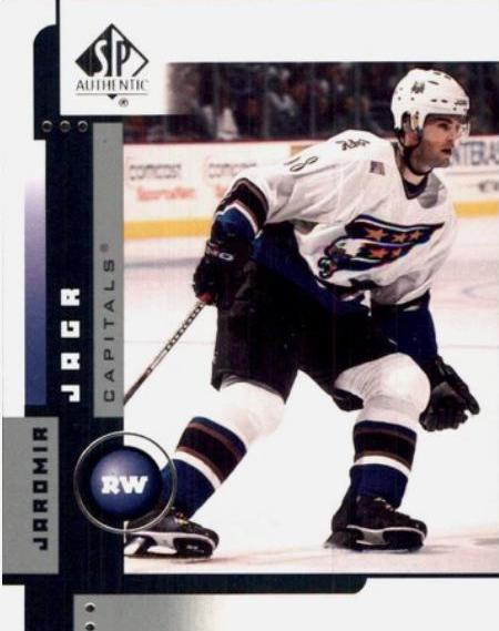 Jaromir Jagr #90 2001-02 SP Authentic Hockey