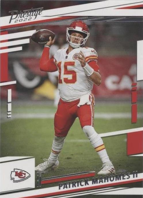 Patrick Mahomes II #141 Football Cards 2022 Panini Prestige