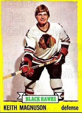 Keith Magnuson #44 Hockey Cards 1973 Topps