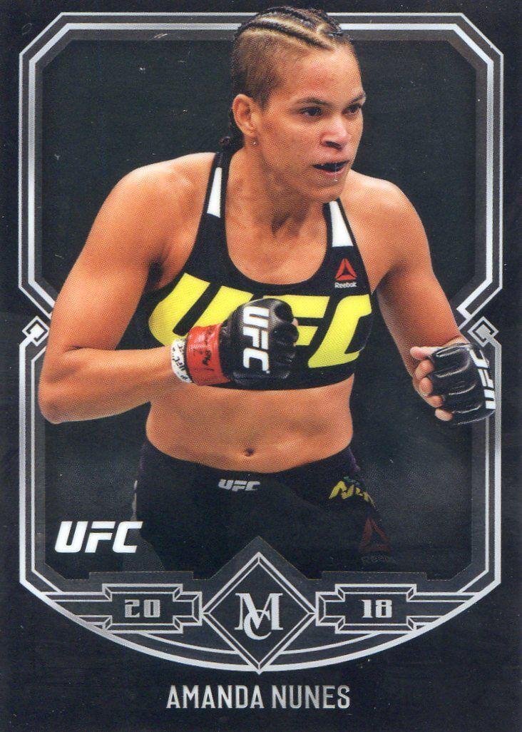 Amanda Nunes #UFCM-AN Ufc Cards 2018 Topps UFC Chrome Museum Collection
