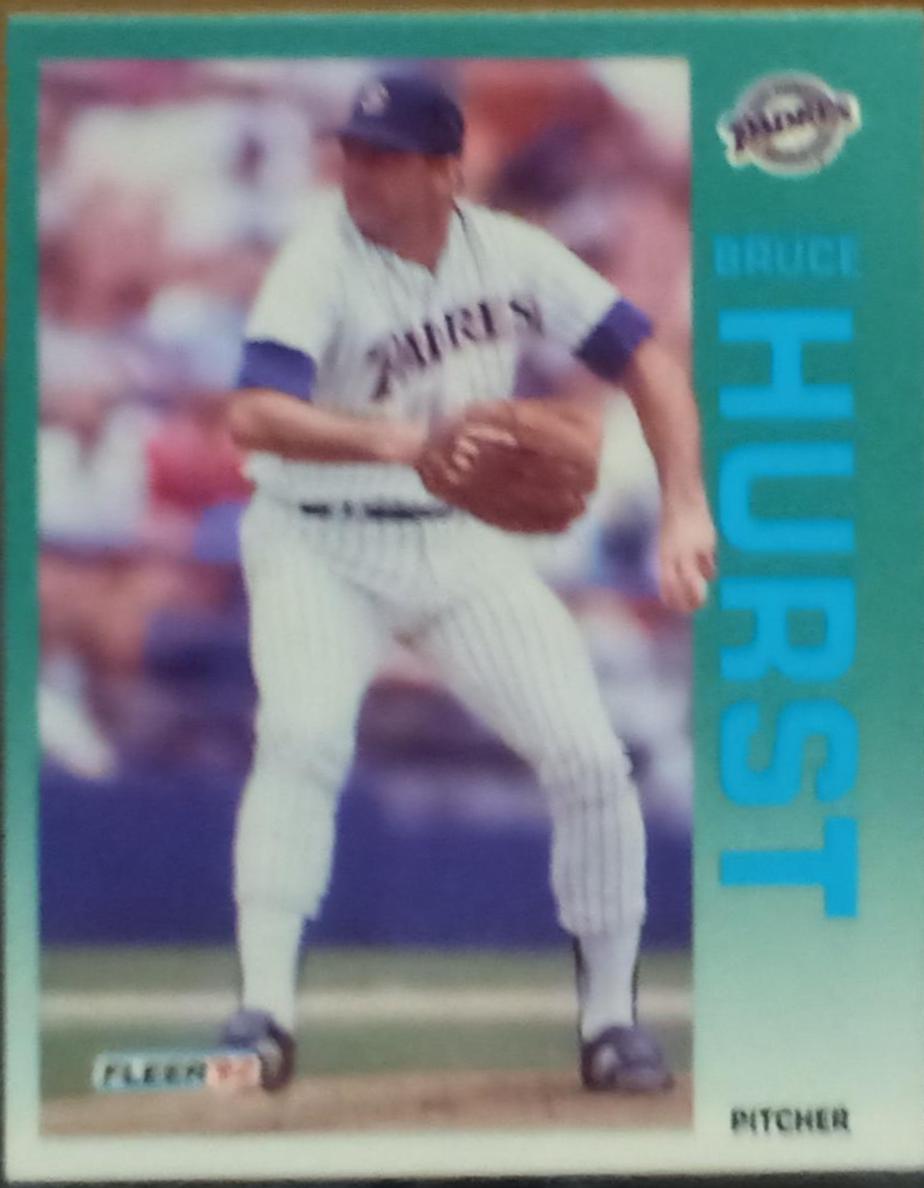 Bruce Hurst #608 Baseball Cards 1992 Fleer