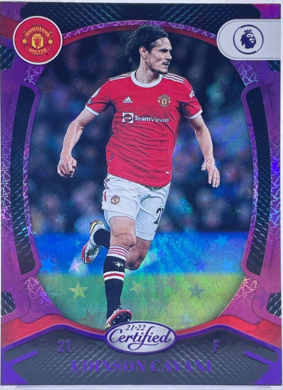 Edinson Cavani #160 2021 Panini Chronicles Premier League