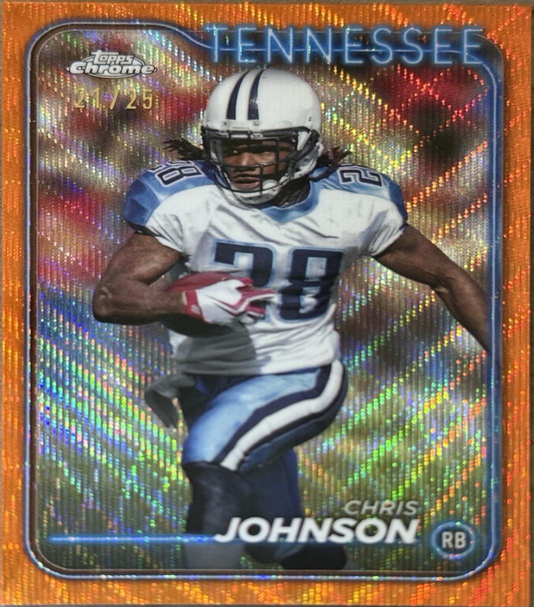 Chris Johnson [Orange Wave] #191