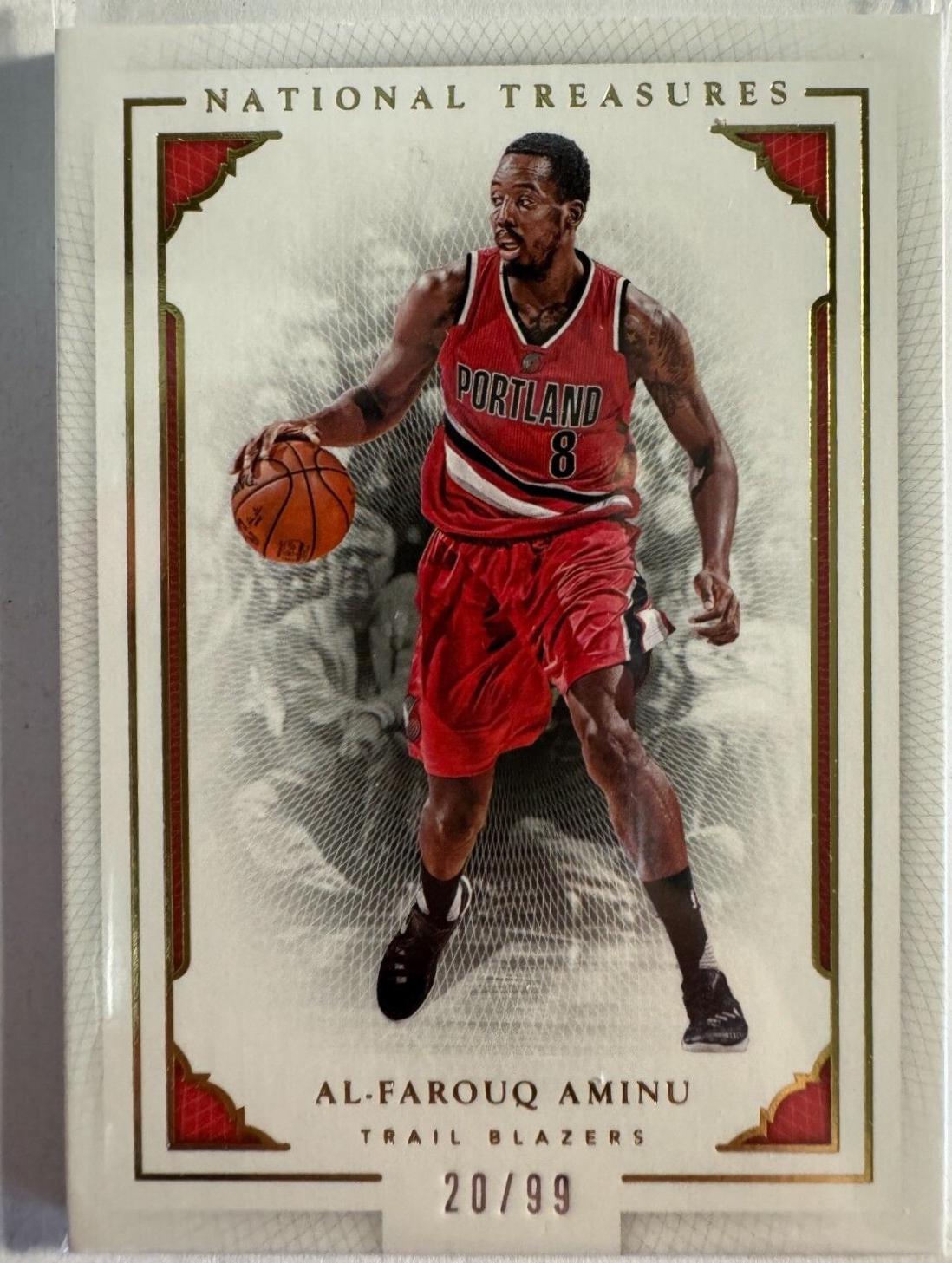 Al-Farouq Aminu #73 2015-16 Panini National Treasures Basketball