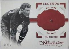 Jim Thorpe [Ruby] #104 Football Cards 2016 Panini Flawless Prices