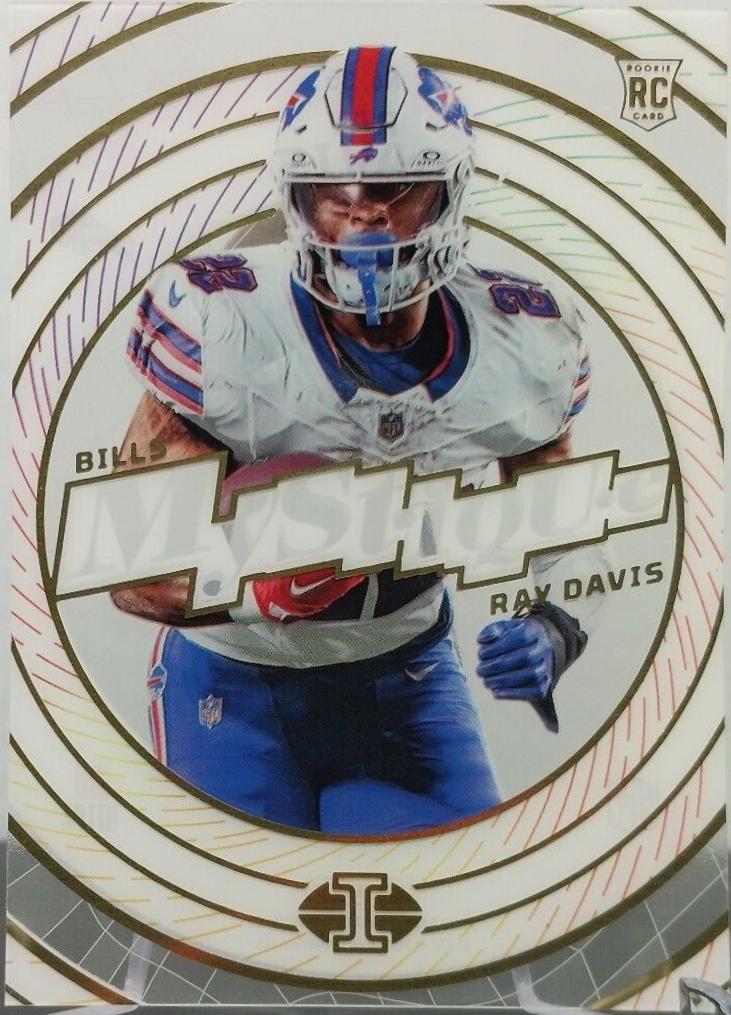 Ray Davis #35 Football Cards 2024 Panini Illusions Mystique