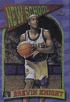 Brevin Knight #NS11 Basketball Cards 1997 Topps New School
