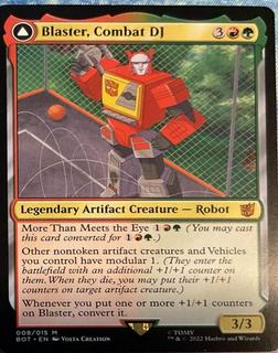 Blaster, Combat DJ
