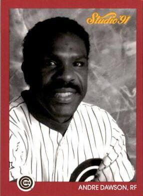 Andre Dawson #153 1991 Studio Baseball