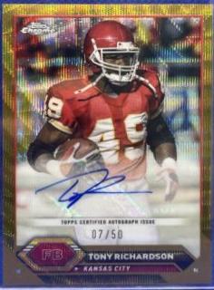 Tony Richardson [Gold Refractor] #TCA-TR