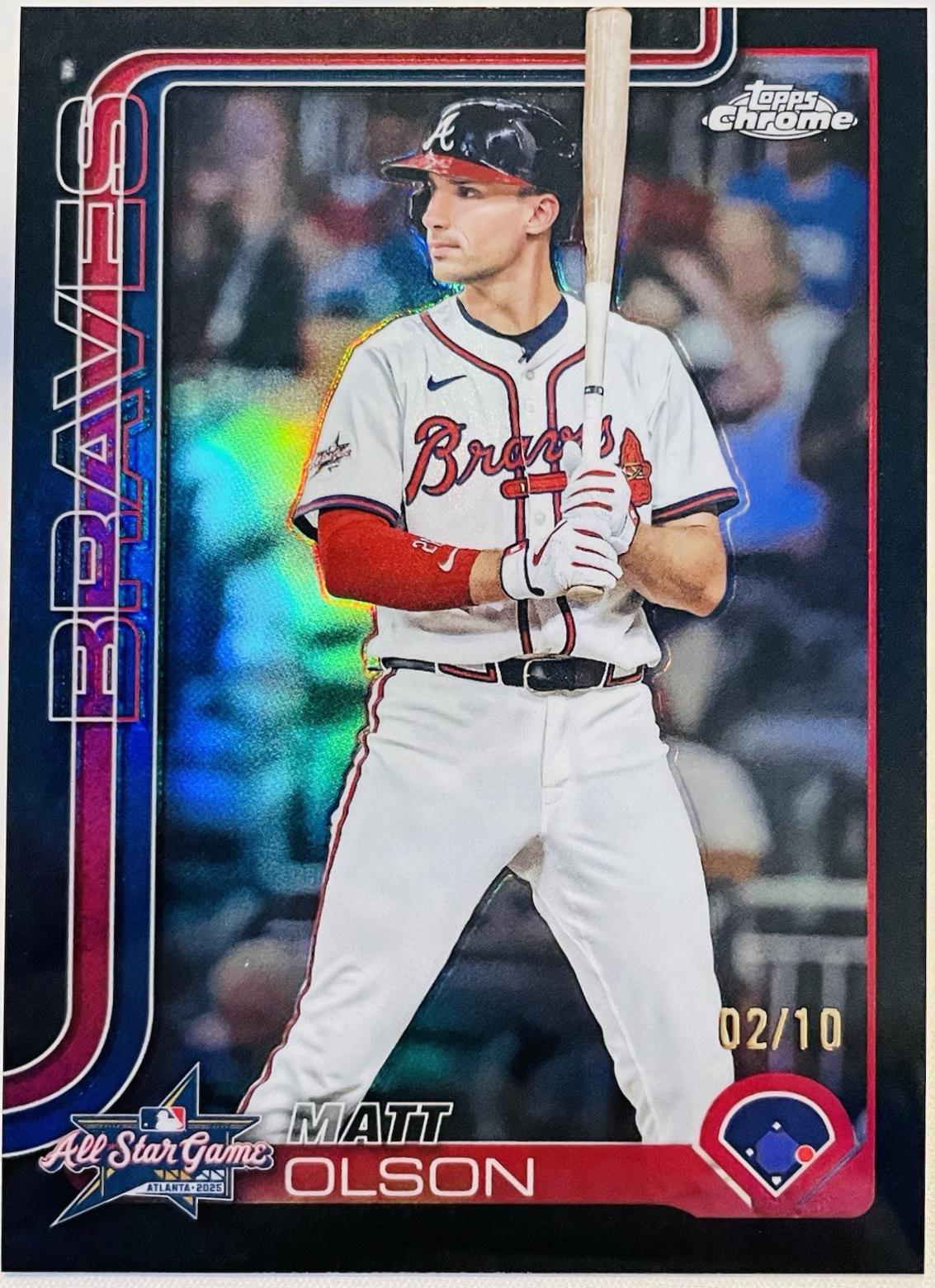 Matt Olson [Black] #ASGC-34 Prices | 2025 Topps Chrome Update All