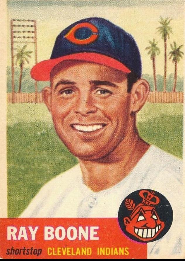 Ray Boone #25 Baseball Cards 1953 Topps