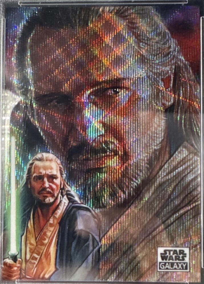 2021 Qui-Gon Jinn [Wave Refractor] #38