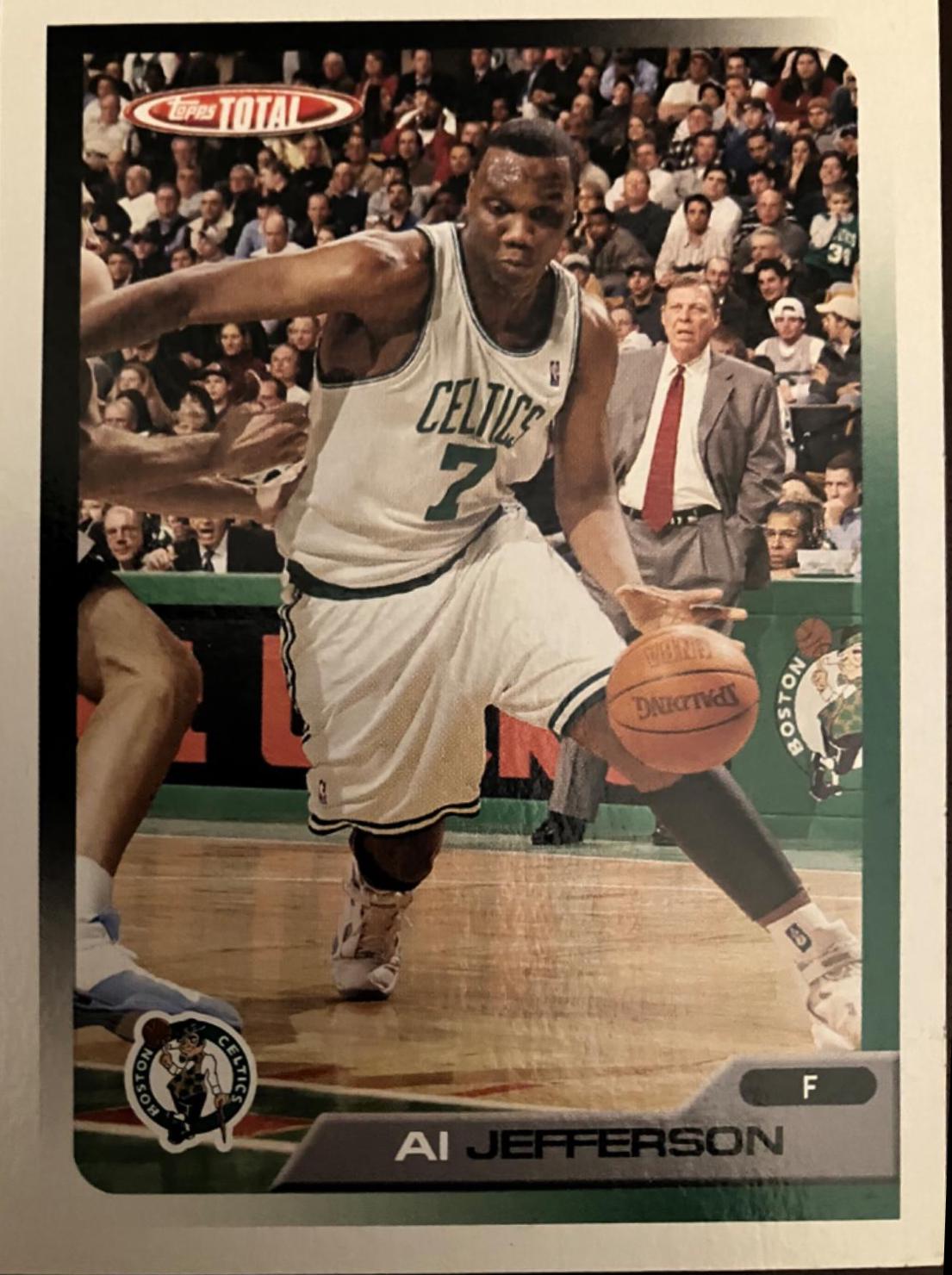 Al Jefferson #59 Basketball Cards 2006 Topps Total Surprise