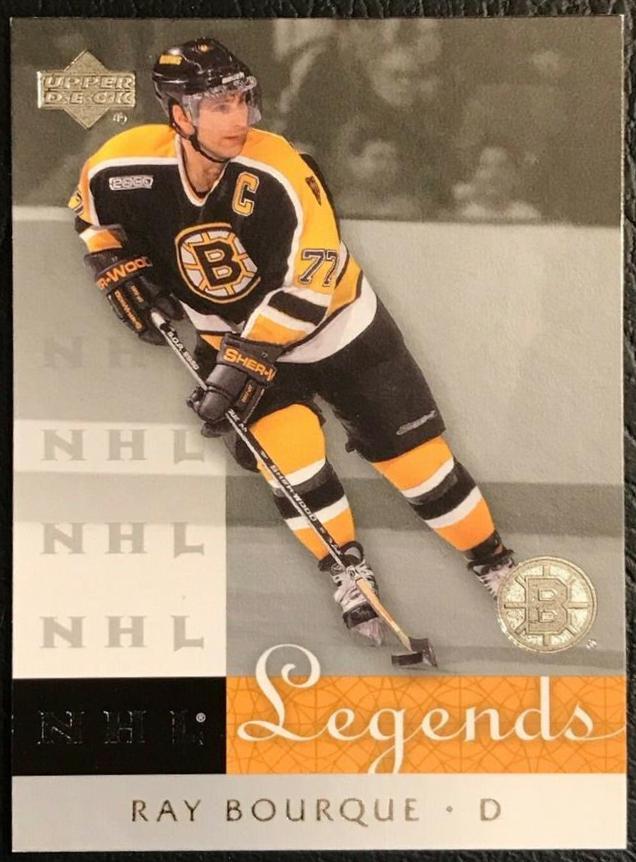 Ray Bourque #50 2001 Upper Deck Legends Hockey