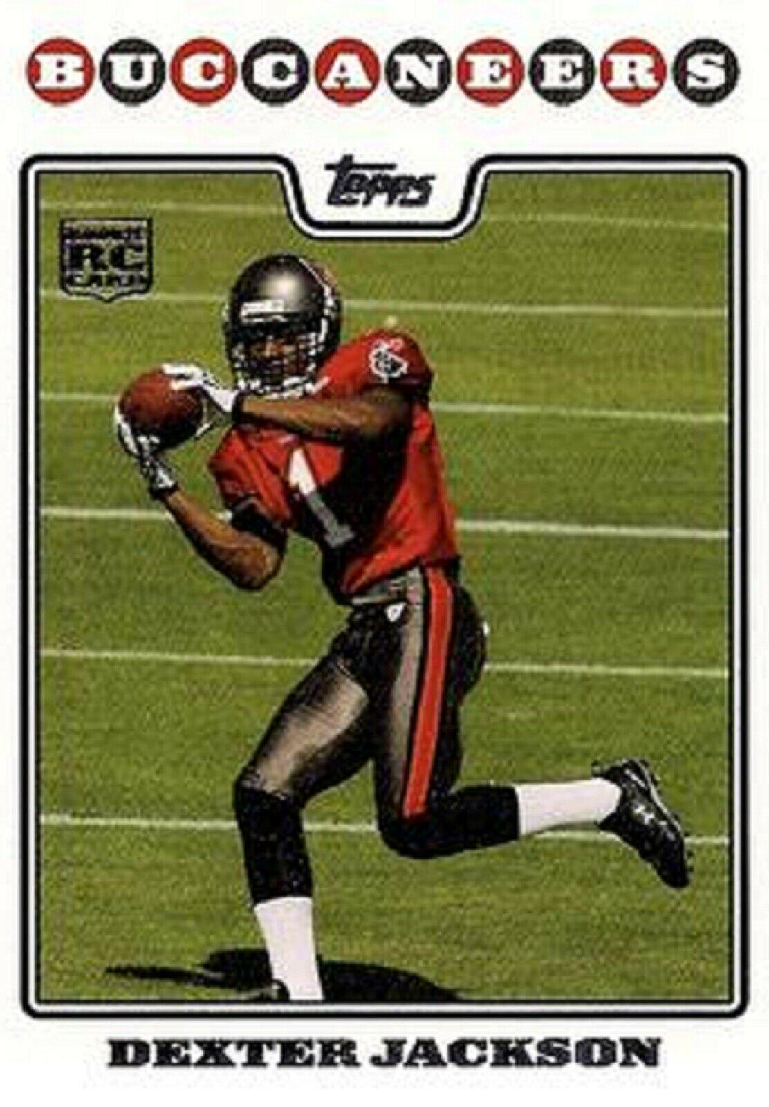 Dexter Jackson #370 Football Cards 2008 Topps