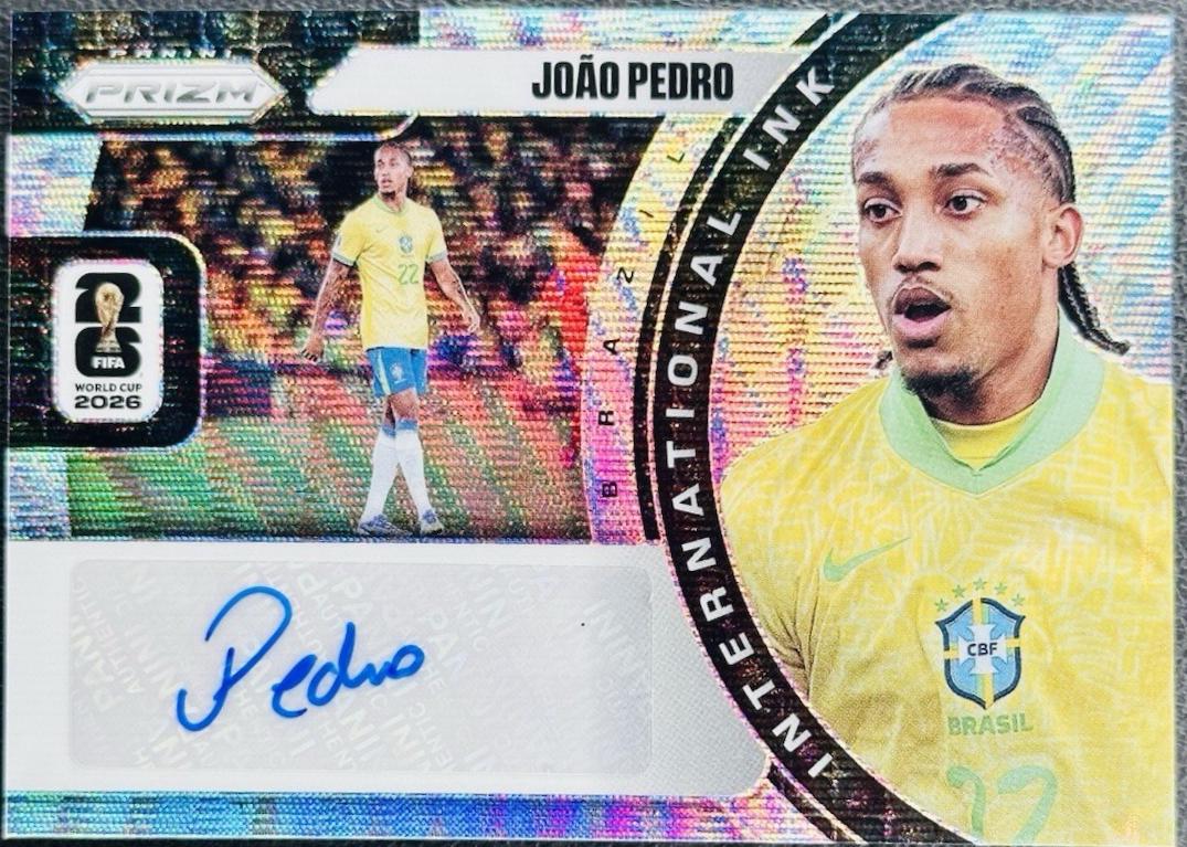 Joao Pedro #13 2026 Panini Prizm FIFA International Ink