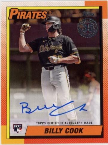 Billy Cook [Gold] #90B2-BC Prices | 2025 Topps Update 1990 Autograph ...