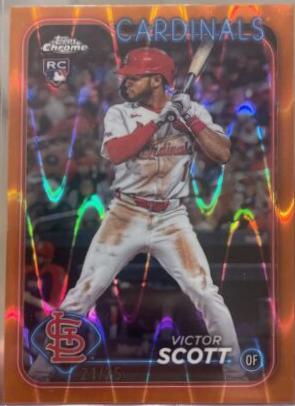 Victor Scott [Orange Wave Refractor] #251