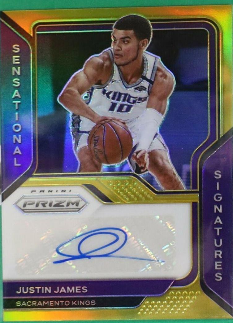Justin James [Gold Prizm] #SS-JJA