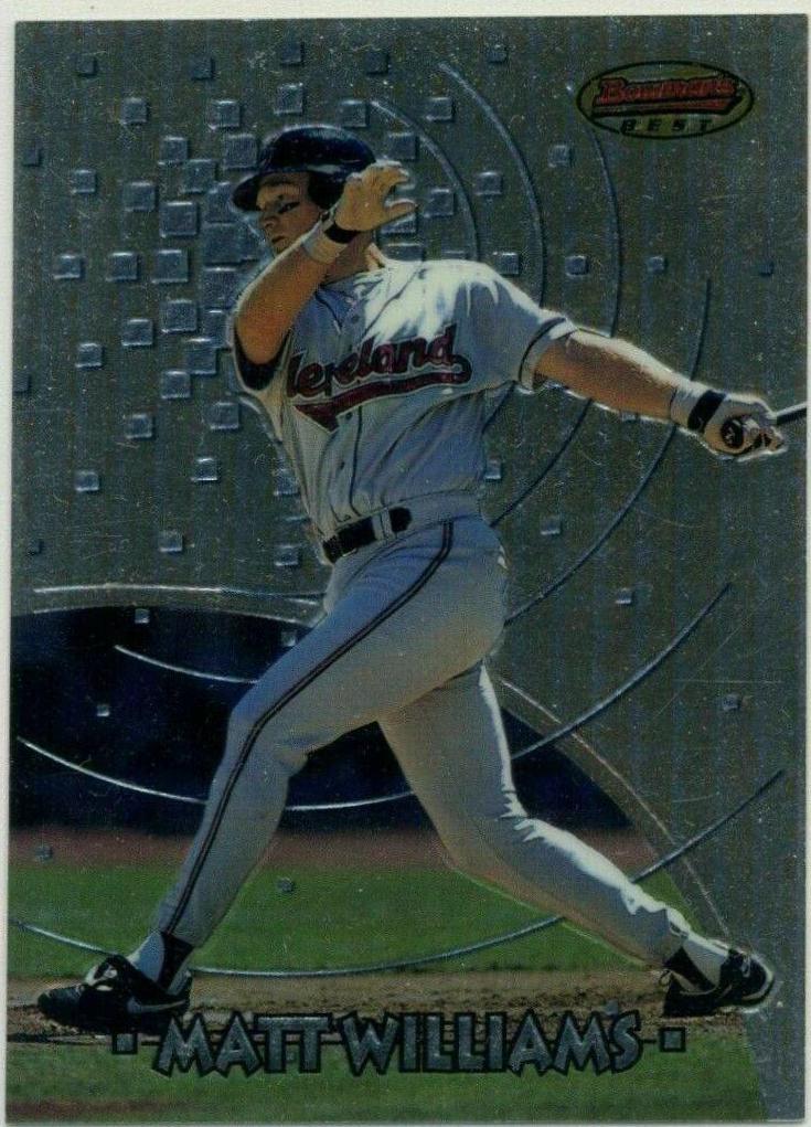 Matt Williams #6 Baseball Cards 1997 Bowman's Best