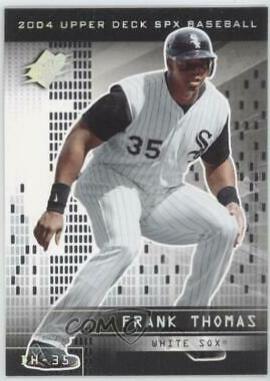 Frank Thomas #31 Baseball Cards 2004 Spx