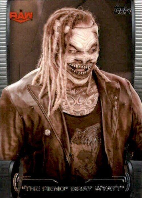 The Fiend' Bray Wyatt #6 Wrestling Cards 2021 Topps WWE Undisputed