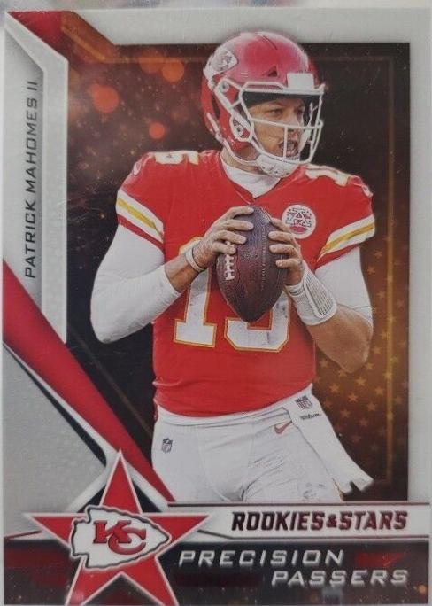 Patrick Mahomes II #PP-PM Football Cards 2019 Panini Rookies & Stars Precision Passers
