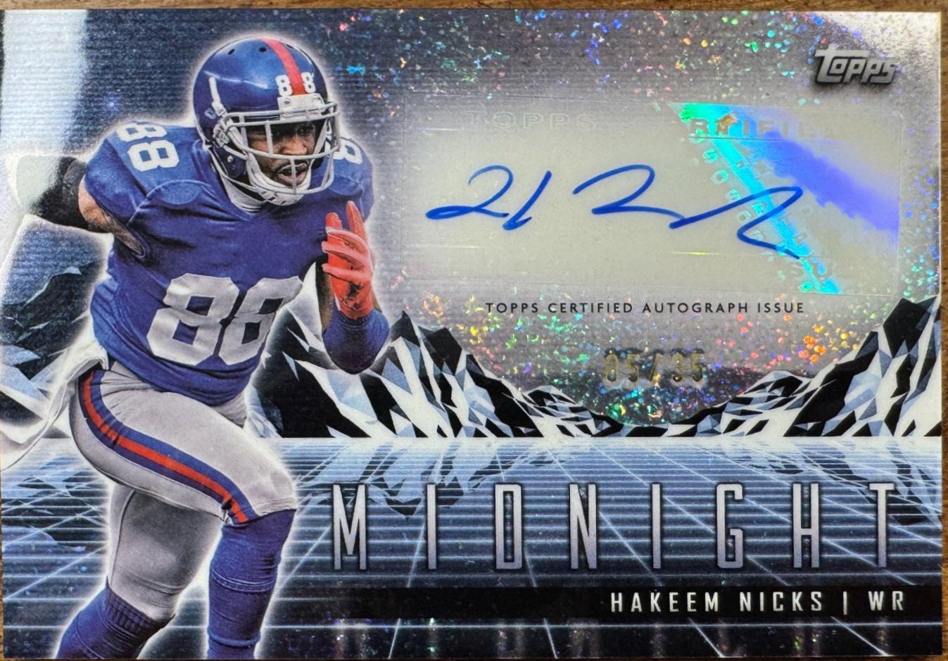 Hakeem Nicks [Moonrise] #HZS-HN