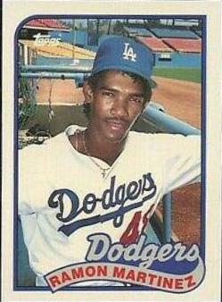Ramon Martinez #225 Baseball Cards 1989 Topps Tiffany