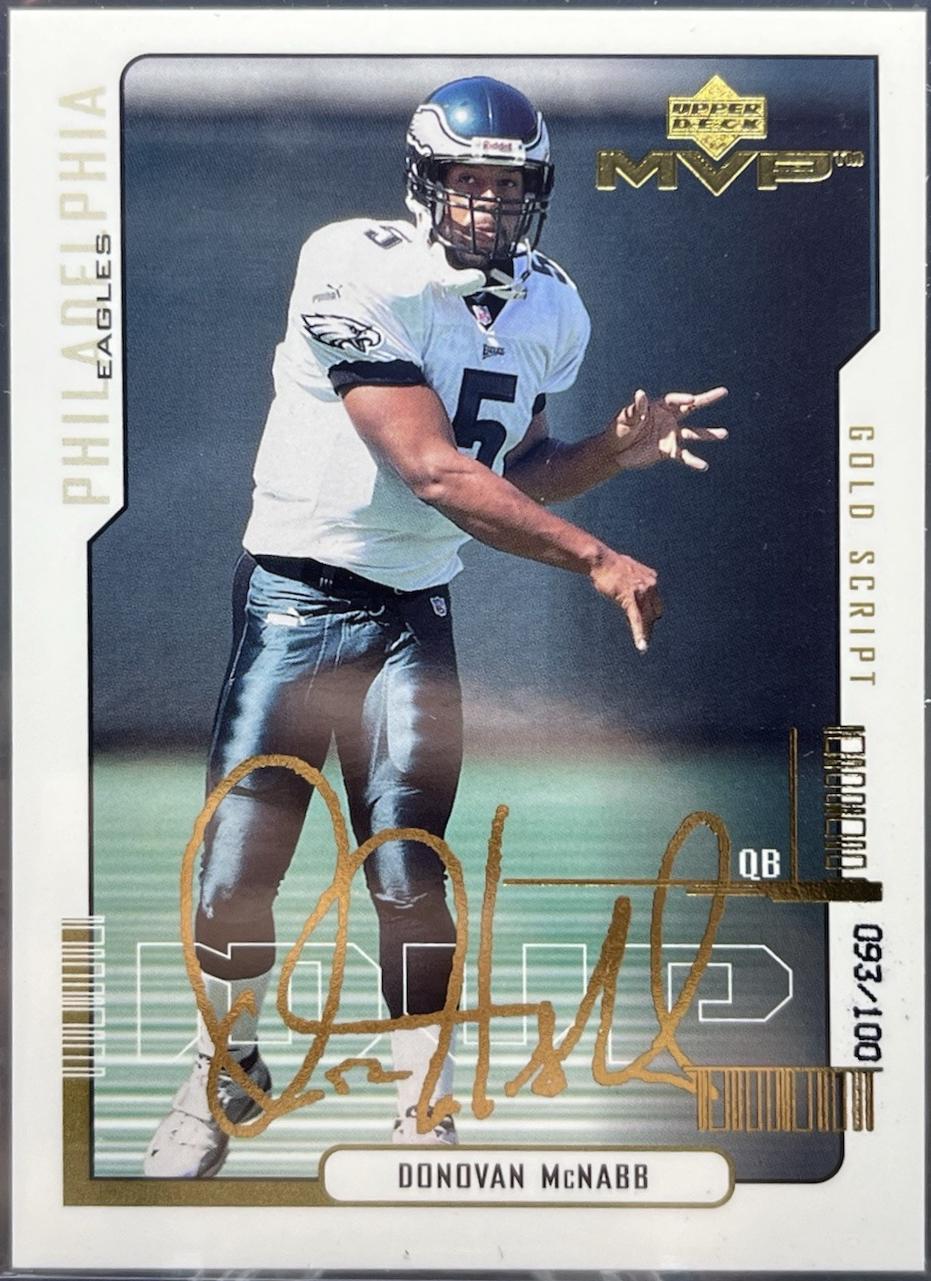 Donovan McNabb [Gold Script] #127