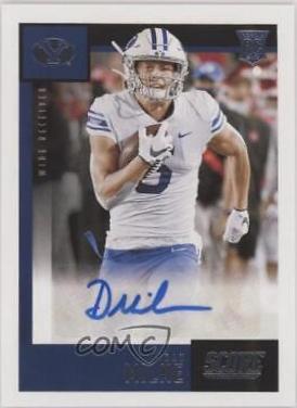 dax milne Football Cards 2021 Panini Chronicles Draft Picks Score Rookie Autographs