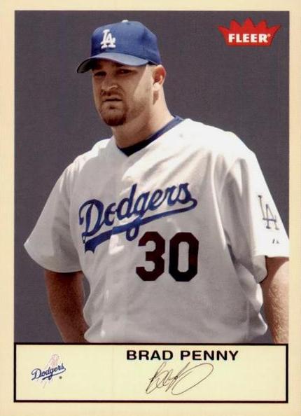 Brad Penny #28 Baseball Cards 2005 Fleer Tradition