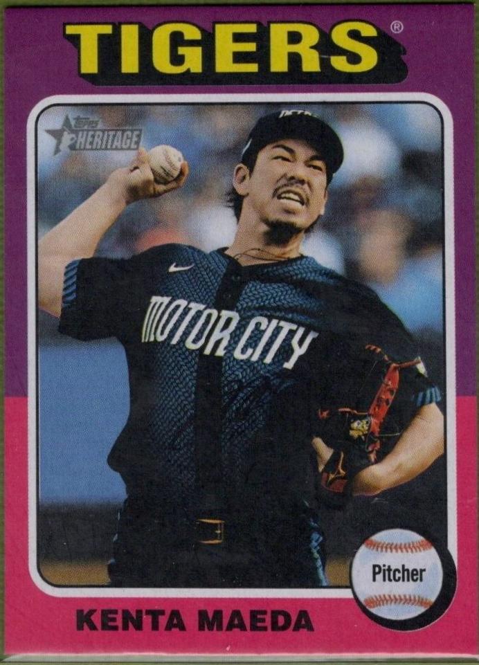 Kenta Maeda #544 Baseball Cards 2024 Topps Heritage