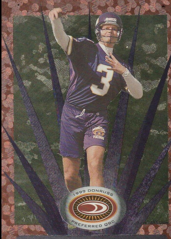 Jeff George #17 Football Cards 1999 Panini Donruss Preferred