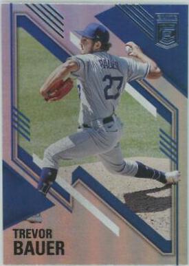 Trevor Bauer #6 Baseball Cards 2021 Panini Chronicles Elite