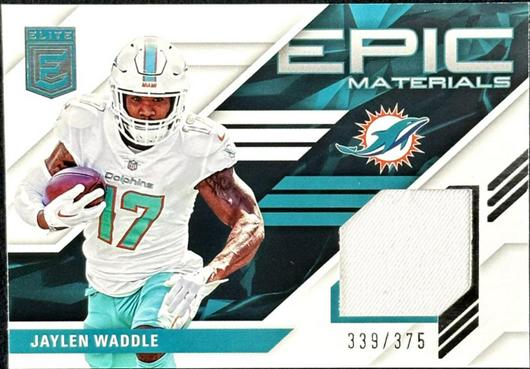 Jaylen Waddle #9 Cover Art