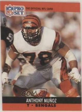 Anthony Munoz #467 Football Cards 1990 Pro Set