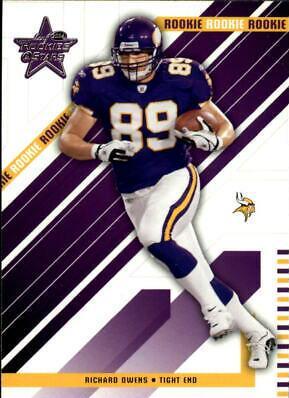 Richard Owens #159 Football Cards 2004 Leaf Rookies & Stars