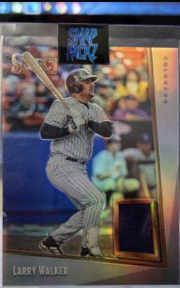 Larry Walker #93-LW Baseball Cards 2020 Panini Select 1993 Retro Materials