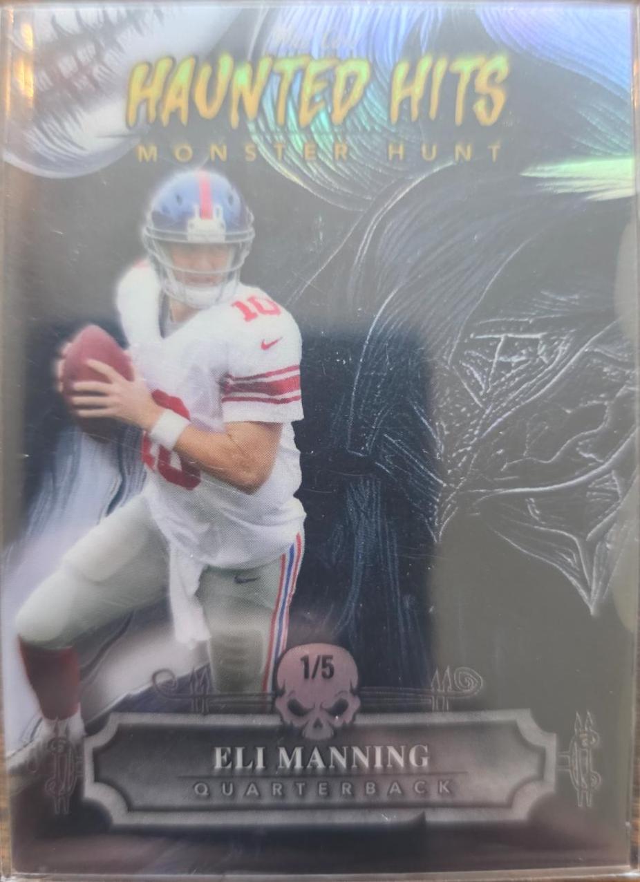 Eli Manning #HHW-EM 2024 Wild Card Haunted Hits Monster Hunt Football