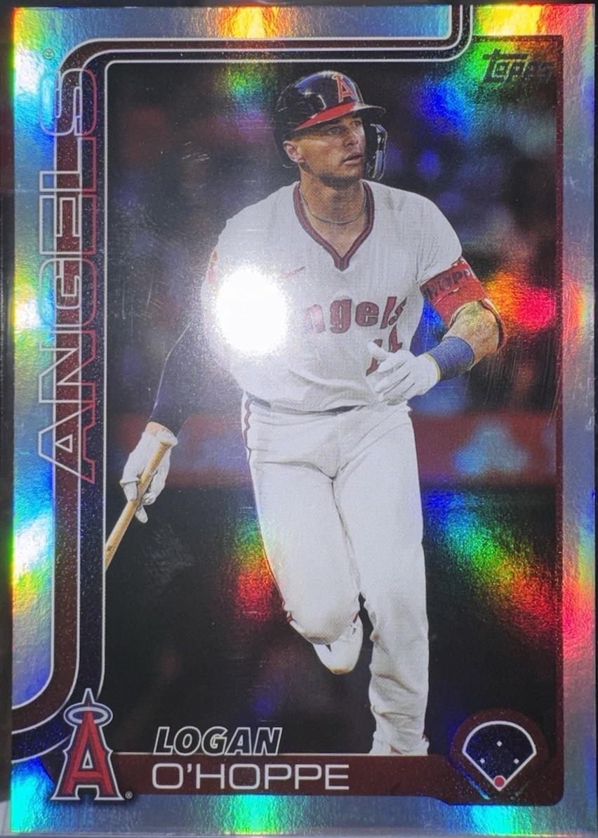 Logan O'Hoppe [Rainbow Foil] (2025 Topps)