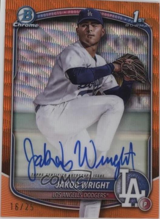 Jakob Wright [Orange Wave Refractor] #CPA-JWR