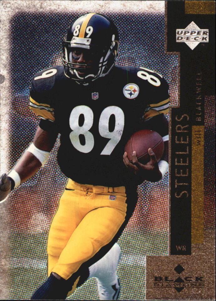 Will Blackwell #8 Football Cards 1998 Upper Deck Black Diamond