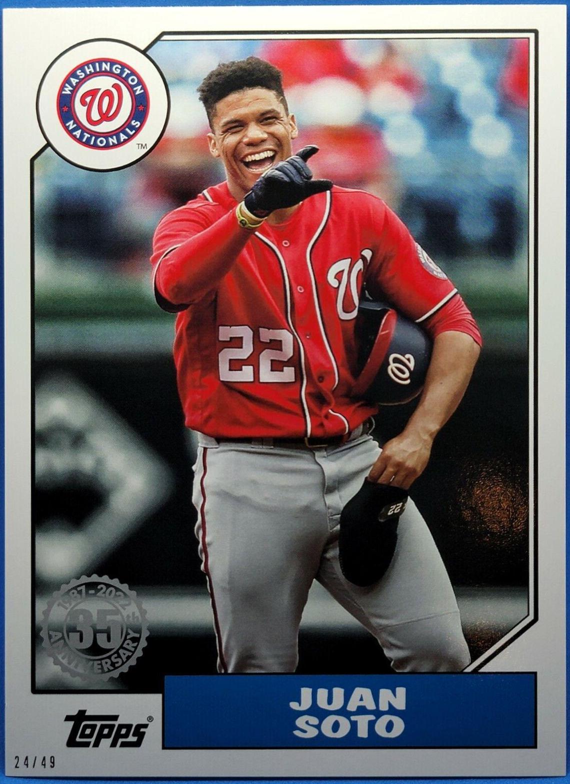 Juan Soto [5x7] #T87-79