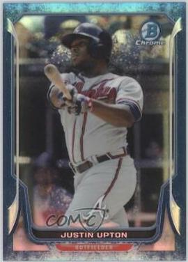 Justin Upton [Bubbles Refractor] #118