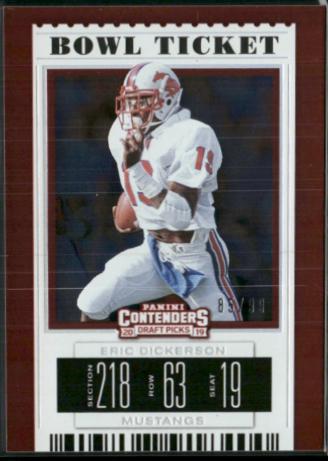 Eric Dickerson #38 2019 Panini Contenders Draft Picks Football